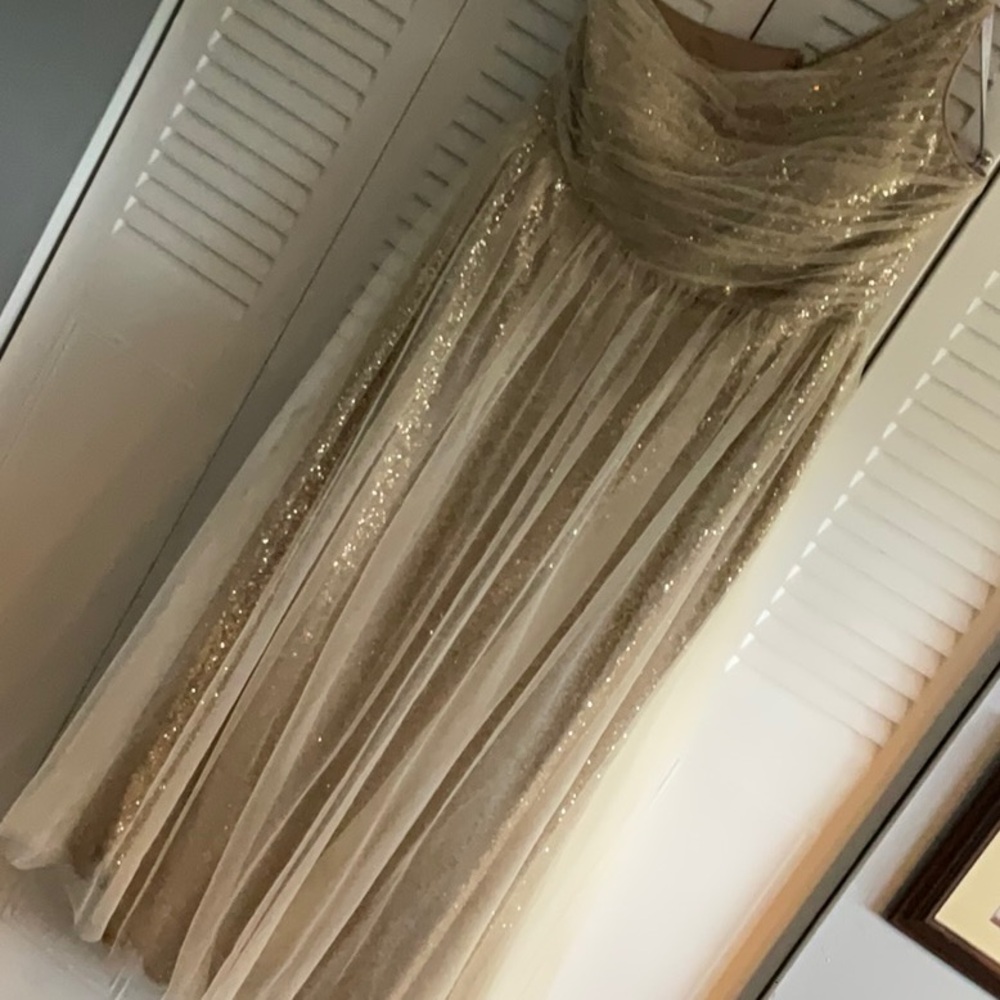 Used once for event. Minimal alteration in chest. Fits more like 20